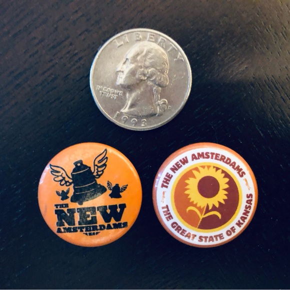 Set Of 7 Buttons: Thrice, Rocket Summer, New Amsterdams, Ben Kweller, Str8 Edge - Picture 2 of 8